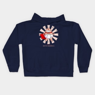 Captain Underpants Retro Japanese Kids Hoodie